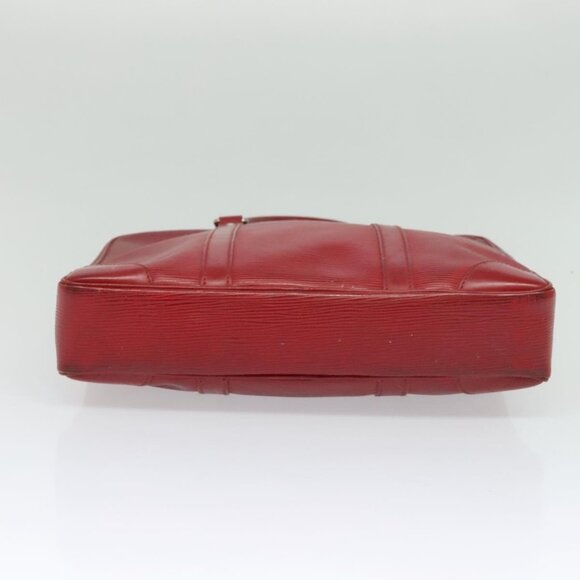 LOUIS VUITTON Epi Vivienne MM Business Bag Red M5912E LV Auth ki5742 - Picture 6 of 16